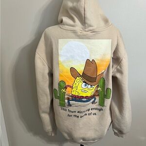 Nickelodeon Cream Fleece Hoodie